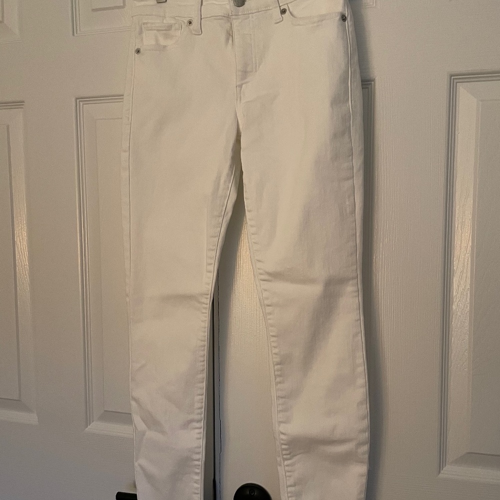 Lucky white denim jeans